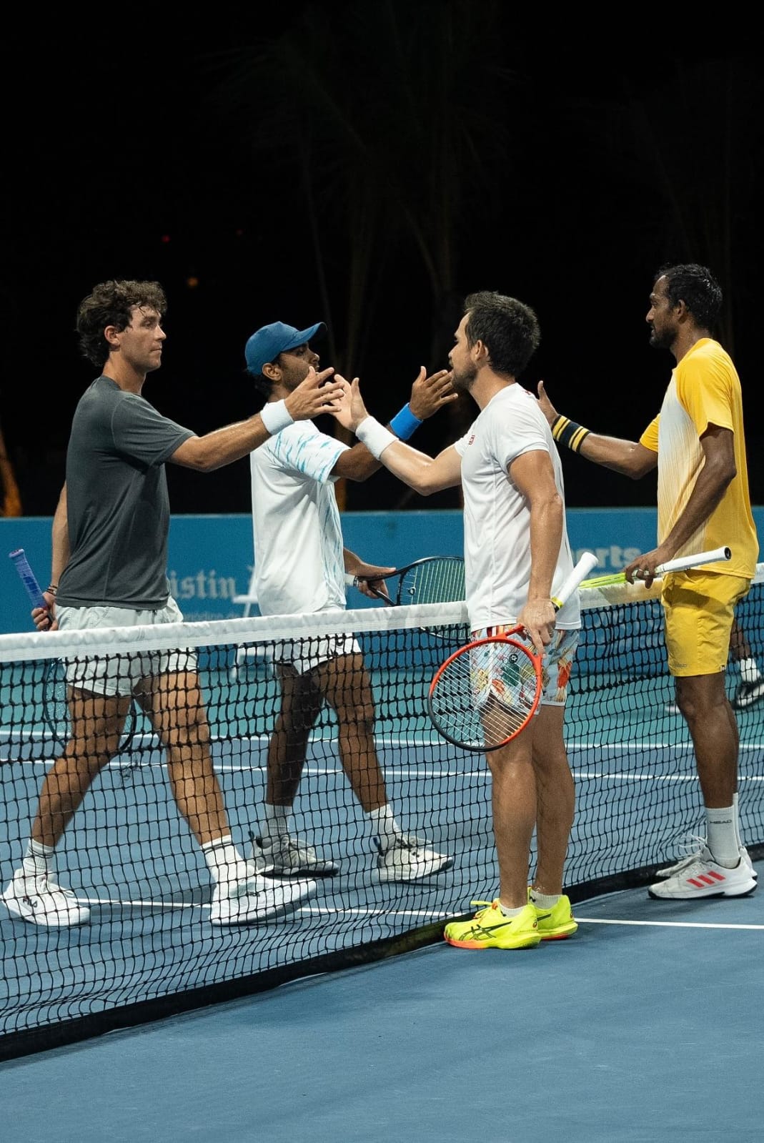 Doubles at Copa Cap Cana Tennis