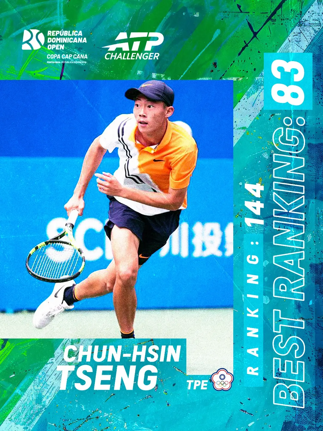 Chun Hsin Tseng ATP Challenger Cap Cana 2026