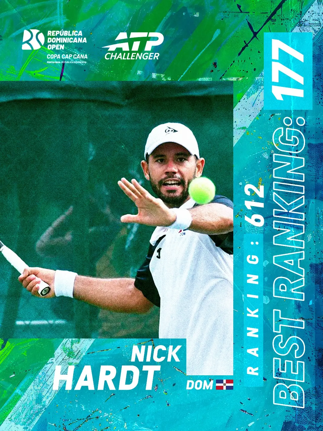 Nick Hardt ATP Challenger Cap Cana 2026