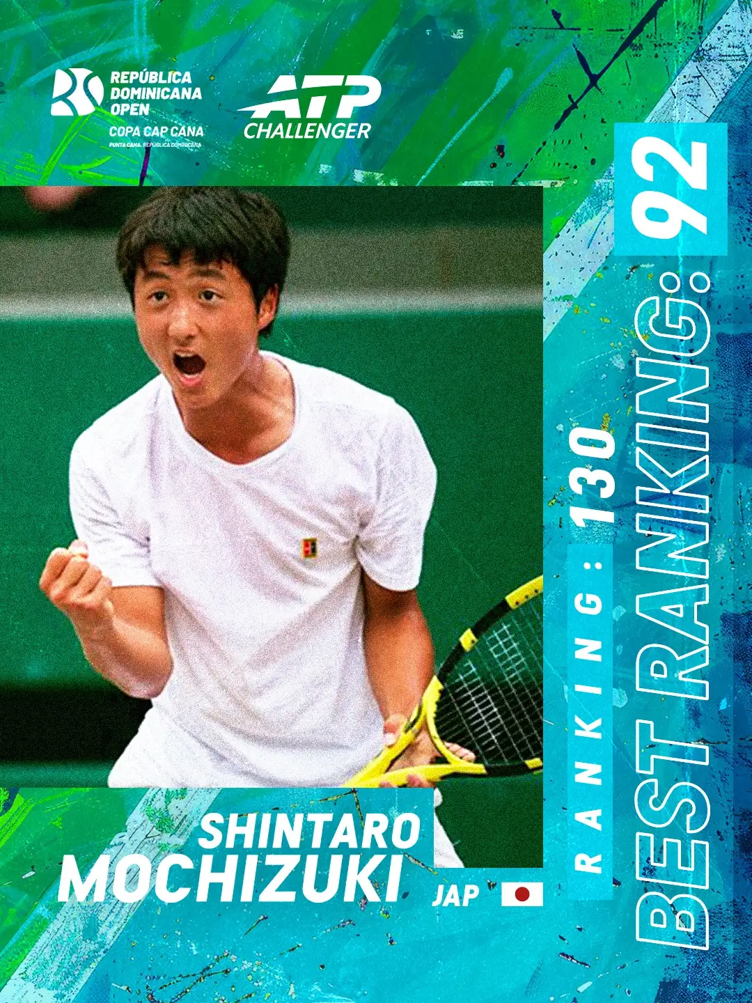Shintaro Mochizuki ATP Challenger Cap Cana 2026