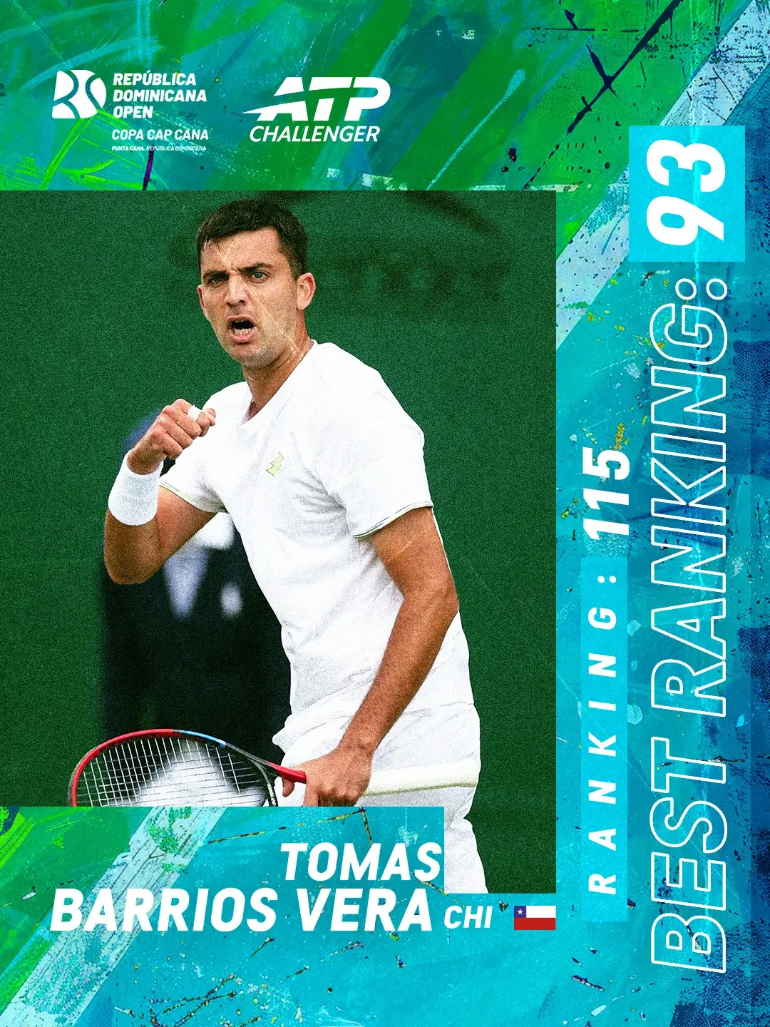 Tomas Barrios Vera ATP Challenger Cap Cana 2026