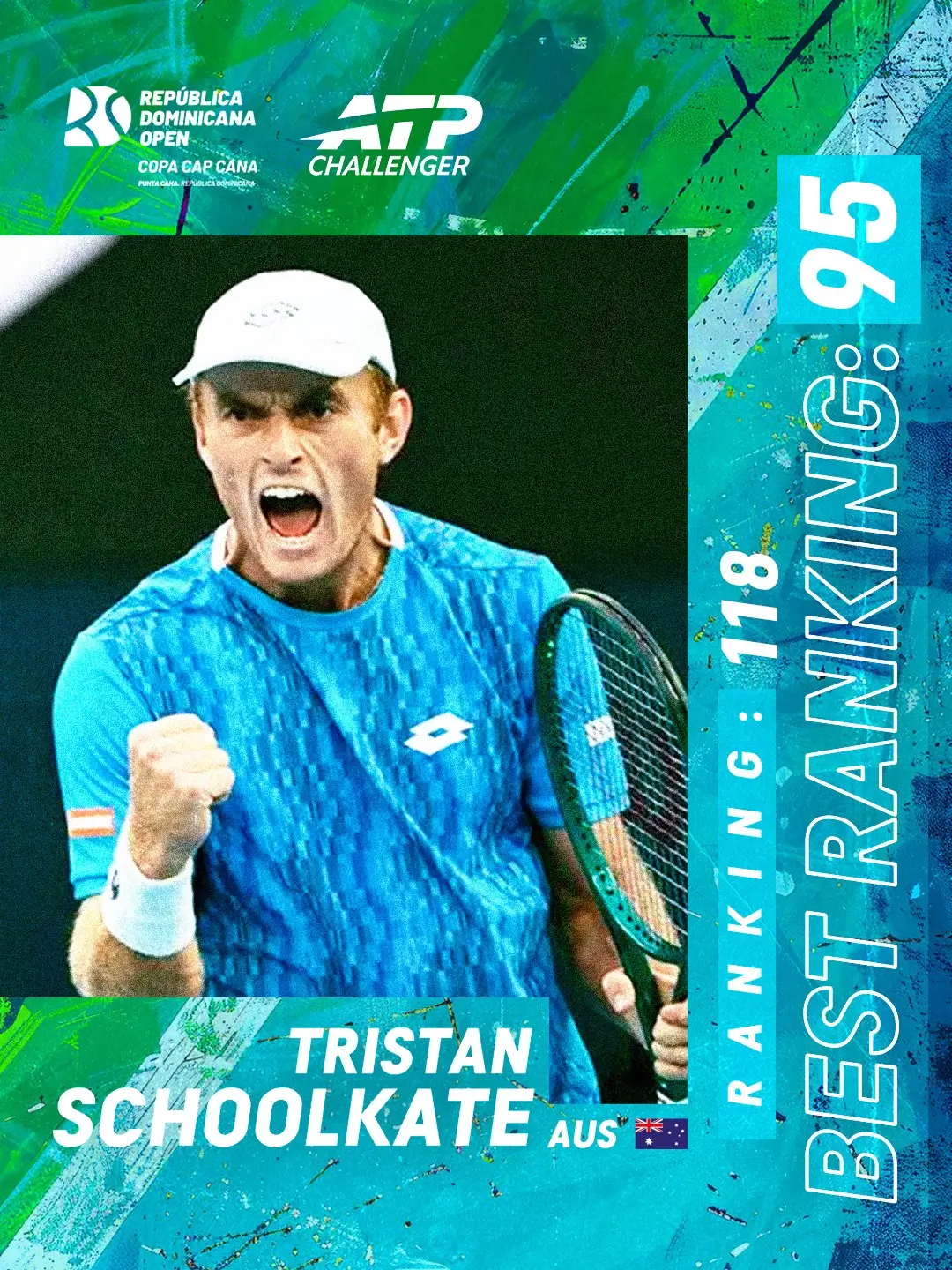 Tristan Schoolkate ATP Challenger Cap Cana 2026